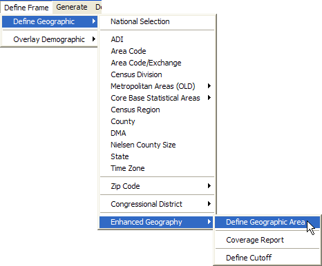 What Is A Sampling Frame Geography Defining a Sampling Frame by Enhanced Geography